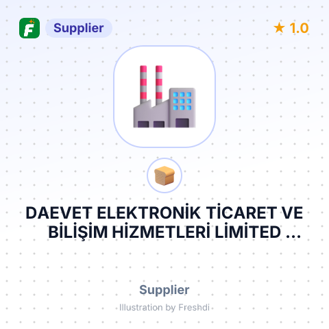 DAEVET ELEKTRONİK TİCARET VE BİLİŞİM HİZMETLERİ LİMİTED ŞİRKETİ – summary card, no photo uploaded yet