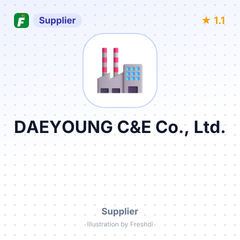 DAEYOUNG C&E Co., Ltd. – summary card, no photo uploaded yet