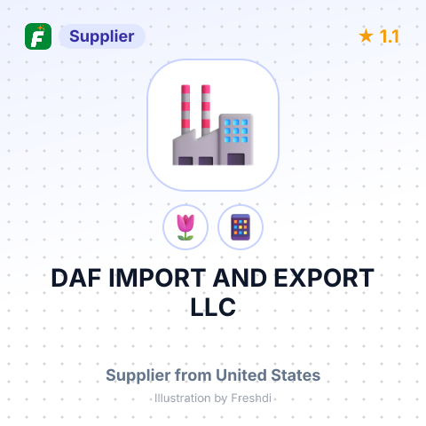 DAF IMPORT AND EXPORT LLC – summary card, no photo uploaded yet