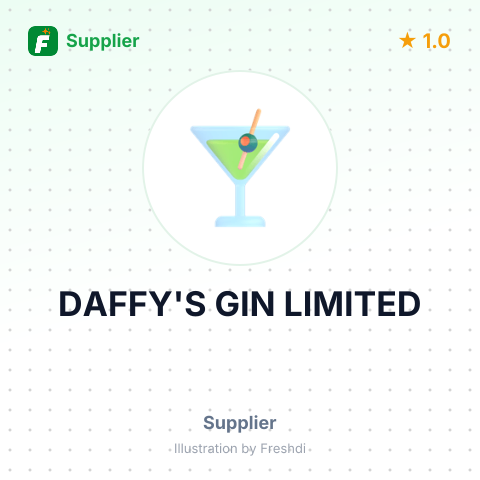 DAFFY'S GIN LIMITED – summary card, no photo uploaded yet
