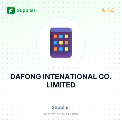 DAFONG INTENATIONAL CO. LIMITED – summary card, no photo uploaded yet