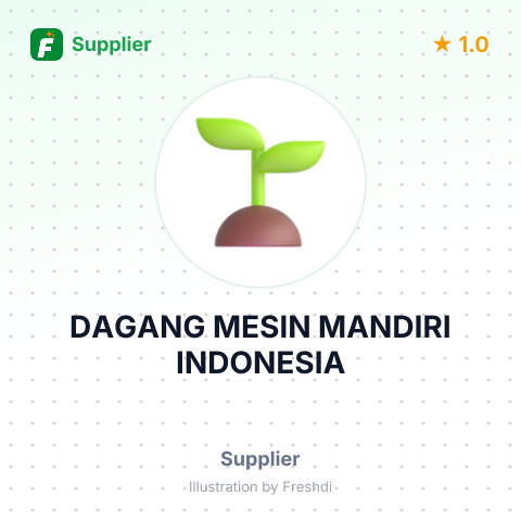 DAGANG MESIN MANDIRI INDONESIA – summary card, no photo uploaded yet