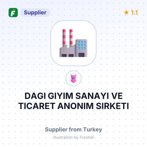 DAGI GIYIM SANAYI VE TICARET ANONIM SIRKETI – summary card, no photo uploaded yet