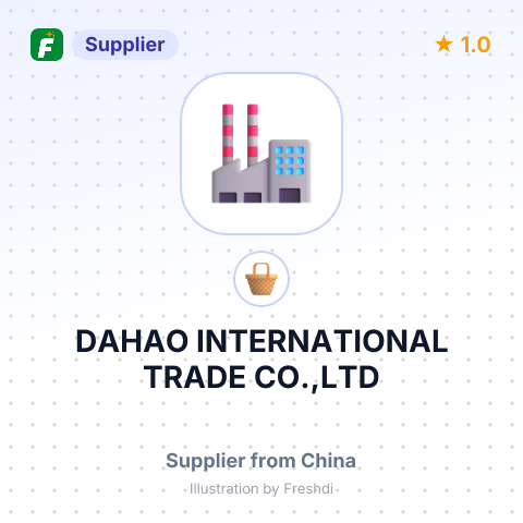 DAHAO INTERNATIONAL TRADE CO.,LTD – summary card, no photo uploaded yet
