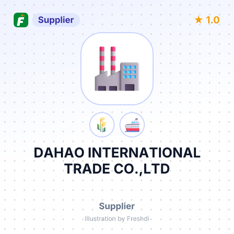 DAHAO INTERNATIONAL TRADE CO.,LTD – summary card, no photo uploaded yet