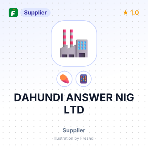 DAHUNDI ANSWER NIG LTD – summary card, no photo uploaded yet