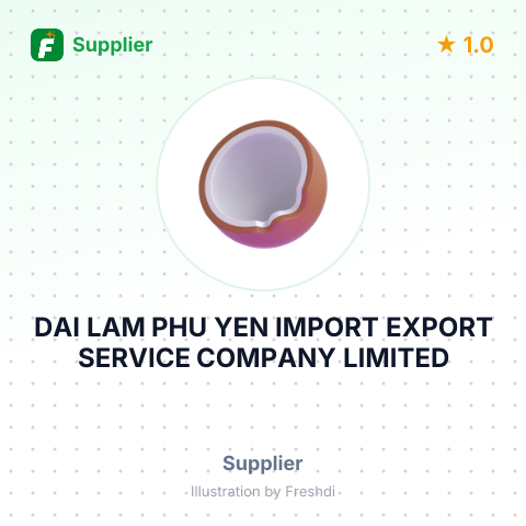 DAI LAM PHU YEN IMPORT EXPORT SERVICE COMPANY LIMITED – summary card, no photo uploaded yet