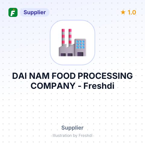 DAI NAM FOOD PROCESSING COMPANY – summary card, no photo uploaded yet