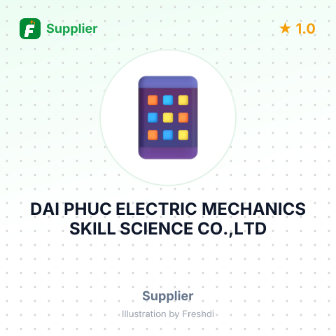 DAI PHUC ELECTRIC MECHANICS SKILL SCIENCE CO.,LTD – summary card, no photo uploaded yet