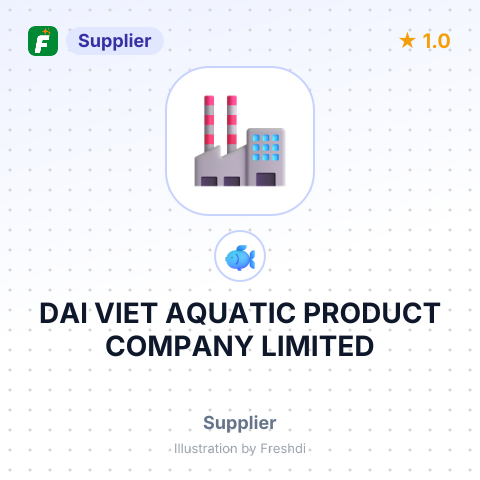 DAI VIET AQUATIC PRODUCT COMPANY LIMITED – summary card, no photo uploaded yet