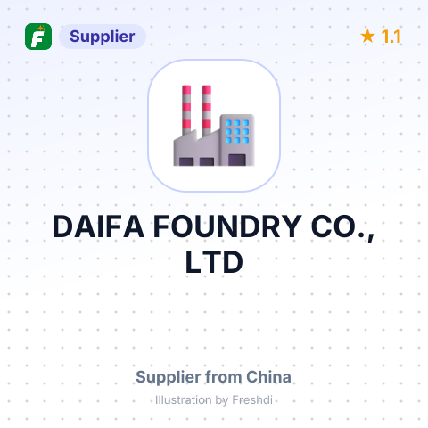 DAIFA FOUNDRY CO., LTD – summary card, no photo uploaded yet