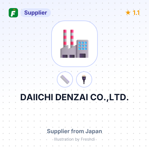 DAIICHI DENZAI CO.,LTD. – summary card, no photo uploaded yet