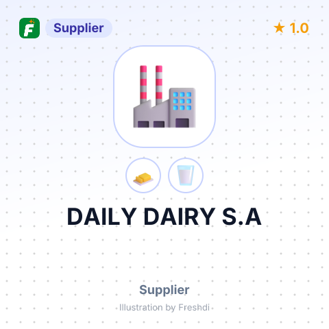 DAILY DAIRY S.A – summary card, no photo uploaded yet