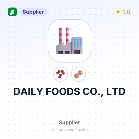 DAILY FOODS CO., LTD – summary card, no photo uploaded yet