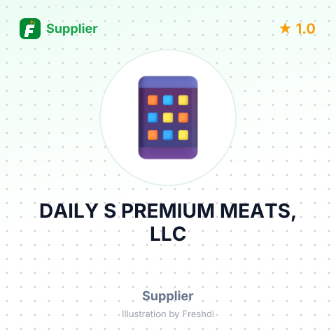 DAILY S PREMIUM MEATS, LLC – summary card, no photo uploaded yet