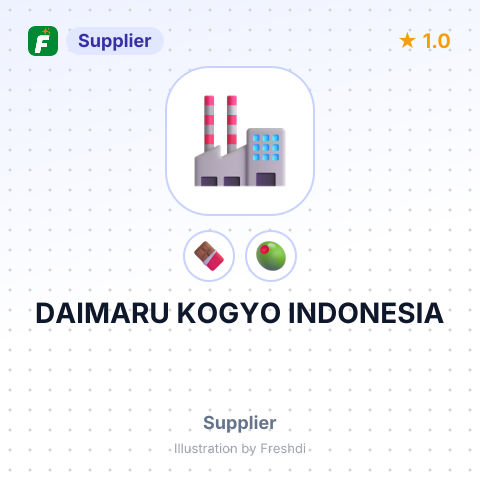 DAIMARU KOGYO INDONESIA – summary card, no photo uploaded yet