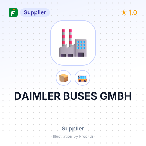 DAIMLER BUSES GMBH – summary card, no photo uploaded yet