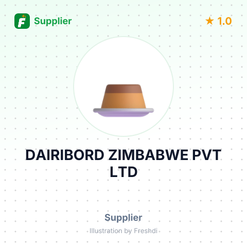 DAIRIBORD ZIMBABWE PVT LTD – summary card, no photo uploaded yet