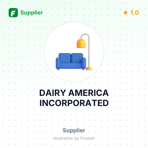 DAIRY AMERICA INCORPORATED – summary card, no photo uploaded yet