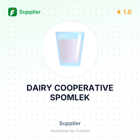 DAIRY COOPERATIVE SPOMLEK – summary card, no photo uploaded yet