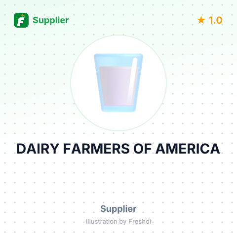 DAIRY FARMERS OF AMERICA – summary card, no photo uploaded yet