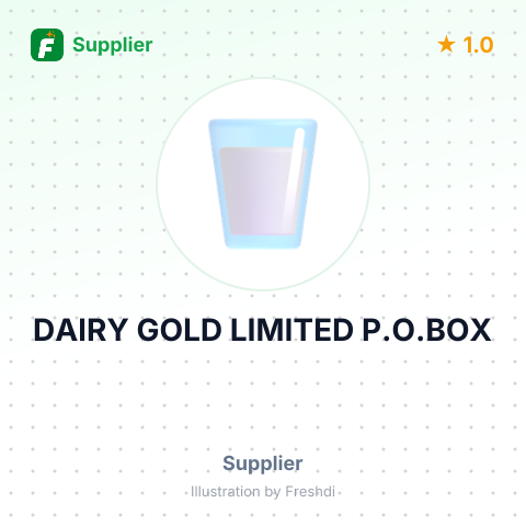 DAIRY GOLD LIMITED P.O.BOX – summary card, no photo uploaded yet