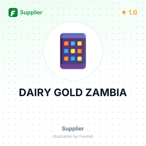 DAIRY GOLD ZAMBIA – summary card, no photo uploaded yet
