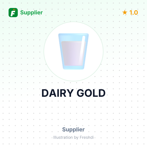 DAIRY GOLD – summary card, no photo uploaded yet