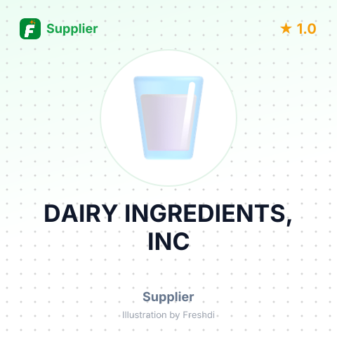 DAIRY INGREDIENTS, INC – summary card, no photo uploaded yet