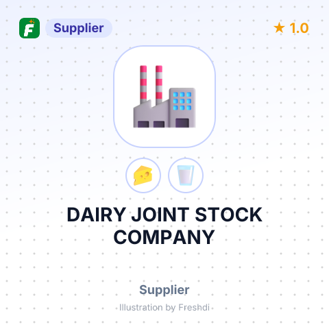 DAIRY JOINT STOCK COMPANY – summary card, no photo uploaded yet