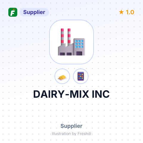 DAIRY-MIX INC – summary card, no photo uploaded yet
