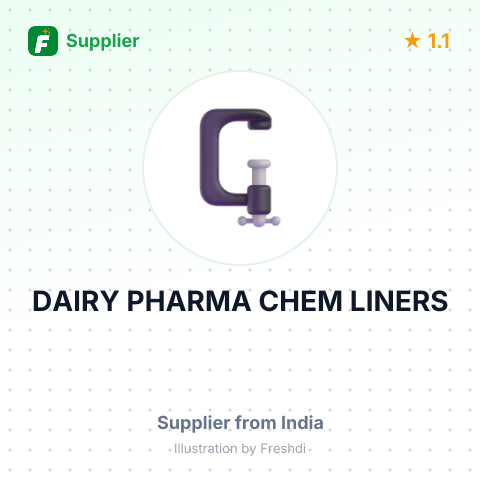 DAIRY PHARMA CHEM LINERS – summary card, no photo uploaded yet