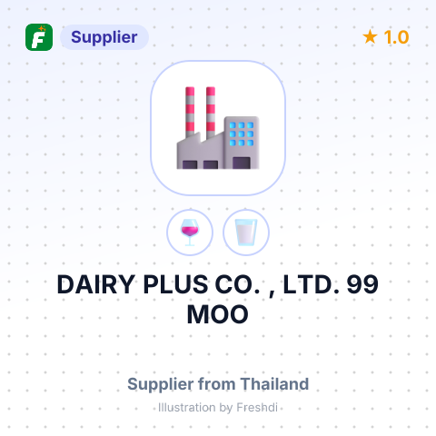 DAIRY PLUS CO. , LTD. 99 MOO – summary card, no photo uploaded yet