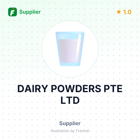 DAIRY POWDERS PTE LTD – summary card, no photo uploaded yet