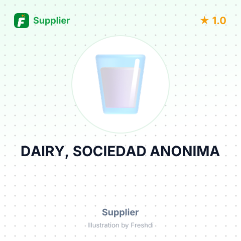 DAIRY, SOCIEDAD ANONIMA – summary card, no photo uploaded yet
