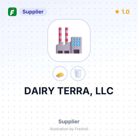 DAIRY TERRA, LLC – summary card, no photo uploaded yet