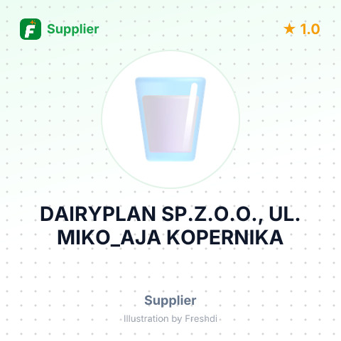 DAIRYPLAN SP.Z.O.O., UL. MIKO_AJA KOPERNIKA – summary card, no photo uploaded yet