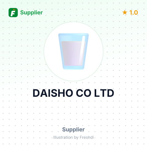 DAISHO CO LTD – summary card, no photo uploaded yet