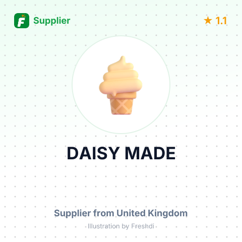 DAISY MADE – summary card, no photo uploaded yet