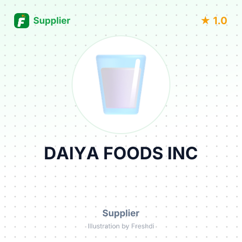 DAIYA FOODS INC – summary card, no photo uploaded yet