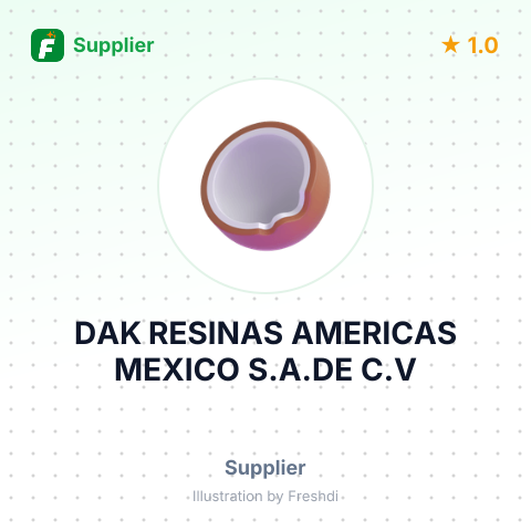 DAK RESINAS AMERICAS MEXICO S.A.DE C.V – summary card, no photo uploaded yet