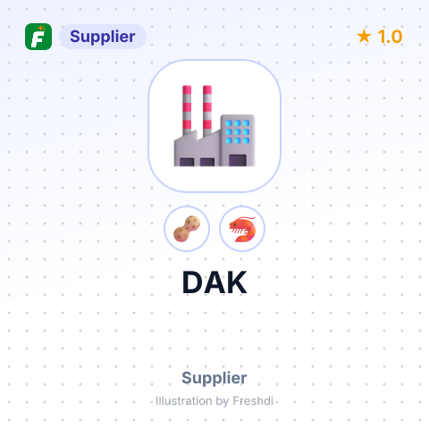 DAK – summary card, no photo uploaded yet