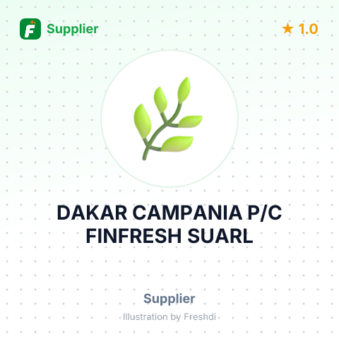 DAKAR CAMPANIA P/C FINFRESH SUARL – summary card, no photo uploaded yet