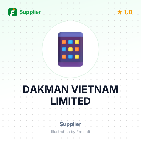 DAKMAN VIETNAM LIMITED – summary card, no photo uploaded yet