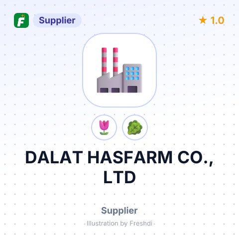 DALAT HASFARM CO., LTD – summary card, no photo uploaded yet