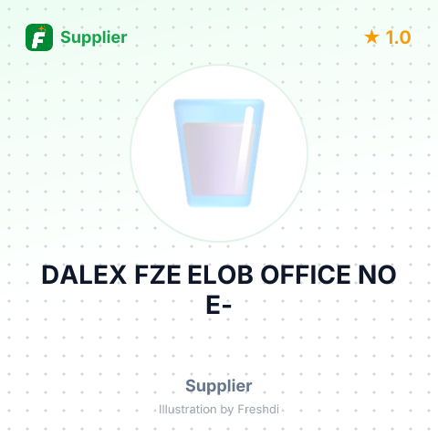 DALEX FZE ELOB OFFICE NO E- – summary card, no photo uploaded yet