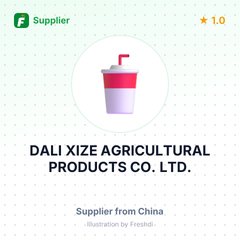 DALI XIZE AGRICULTURAL PRODUCTS CO., LTD. – summary card, no photo uploaded yet