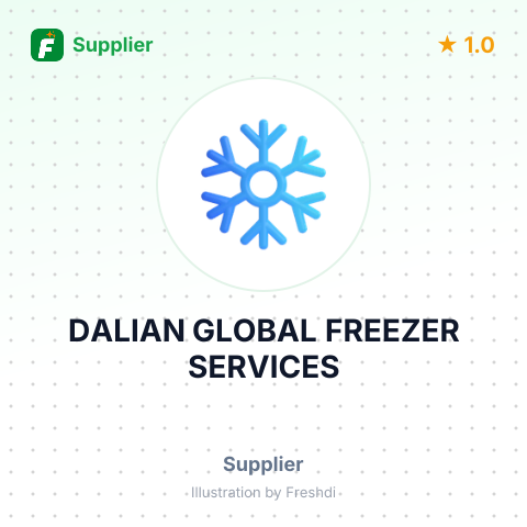 DALIAN GLOBAL FREEZER SERVICES – summary card, no photo uploaded yet