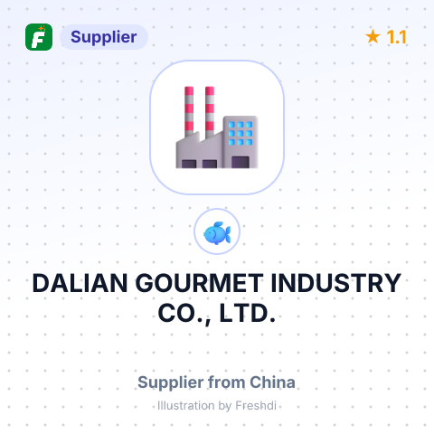 DALIAN GOURMET INDUSTRY CO., LTD. – summary card, no photo uploaded yet