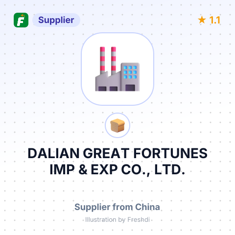 DALIAN GREAT FORTUNES IMP & EXP CO., LTD. – summary card, no photo uploaded yet